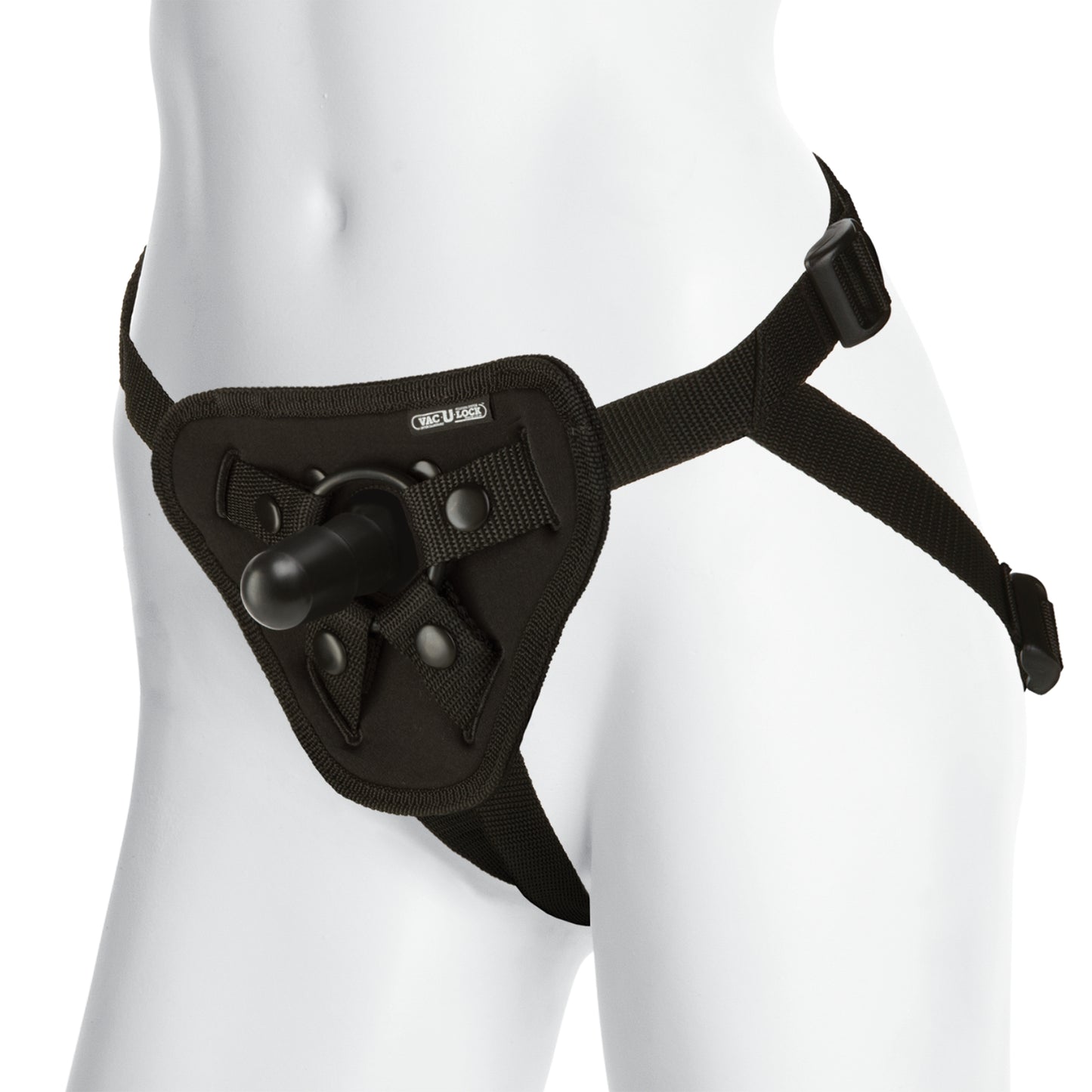 Doc Johnson Vac-U-Lock - Platinum Luxe Harness With Plug