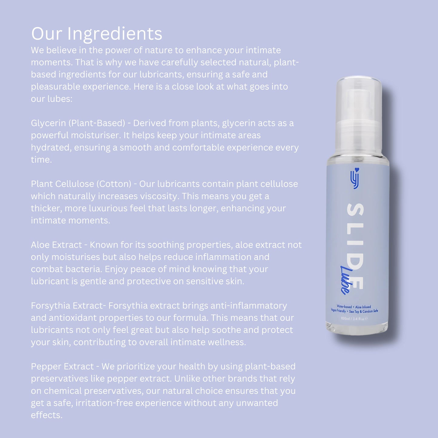 Loving Joy Slide 100ml Water Based Lubricant