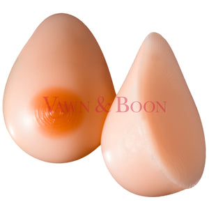 Vawn and Boon teardrop silicone breast forms