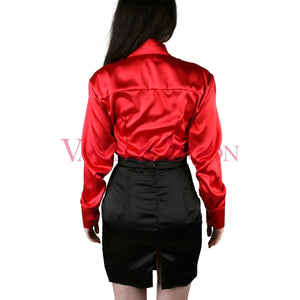 Vawn-and-Boon-red-satin-crossdresser-blouse