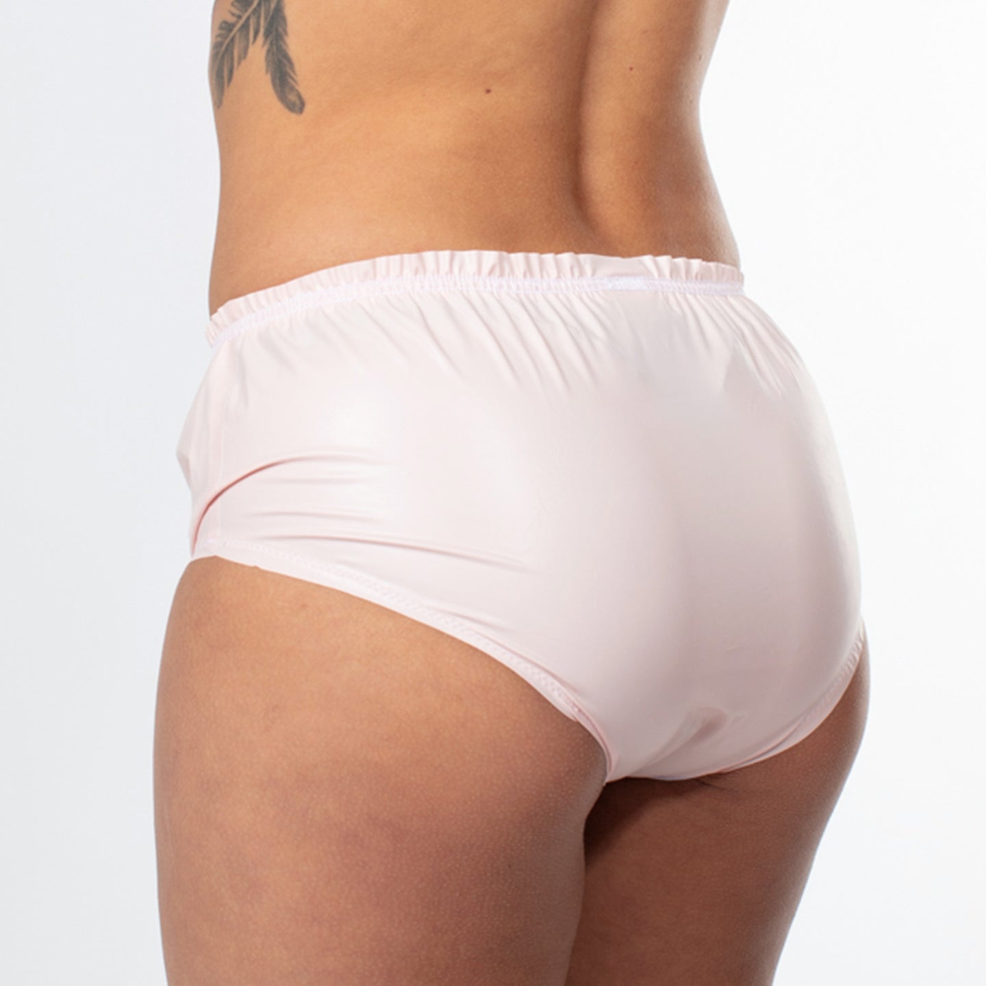 PVC-U-Like Pink Rubber Panties PA54 – Vawn and Boon